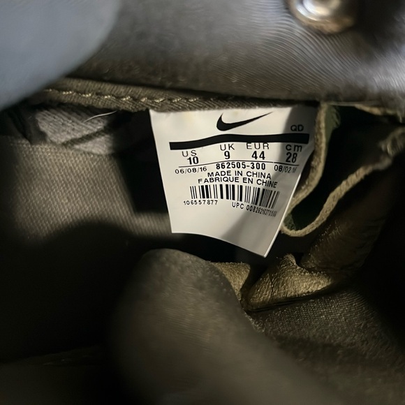 Nike Lupinek Fly Knit Defender Cargo Military Sneakers Size 10 - Picture 6 of 16